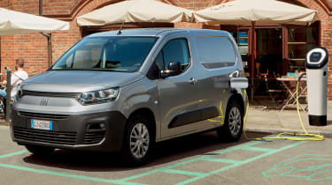 Fiat E-Doblo - parked in charging bay